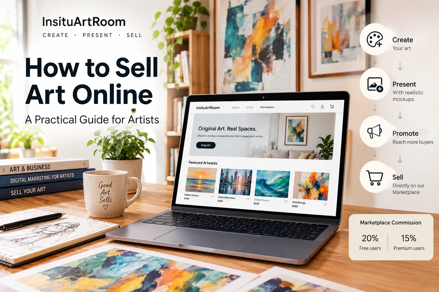 How to Sell Art Online